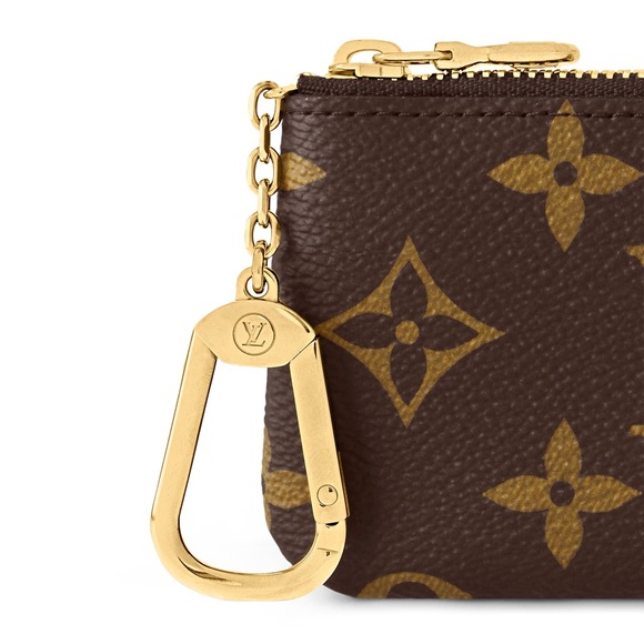 Louis Vuitton Brown and Gold Key Holder - Picture 10 of 12
